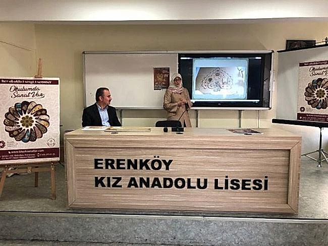 26.04.2018 - Her Okulda 1 Sergi, 1 Seminer 3. Etkinlik Erenköy Kız Anadolu Lisesi Seminer