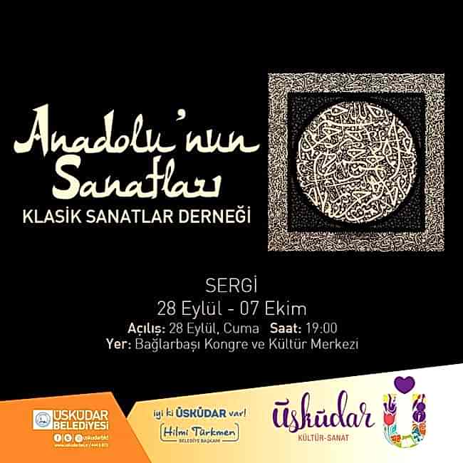 ANADOLU'NUN SANATLARI SERGİSİ 
