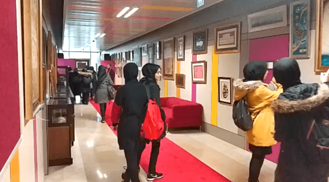 Esatpaşa Kız İmam Hatip Lisesi Öğrencilerinin Klasik Sanatlar Ataşehir Ziyareti