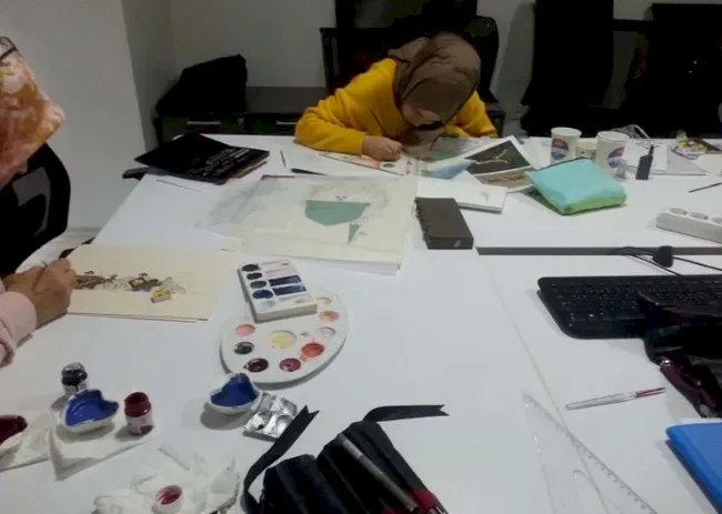 BİLİMSEL BİTKİ RESSAMLIĞI EĞİTİM FOTOĞRAFLARI